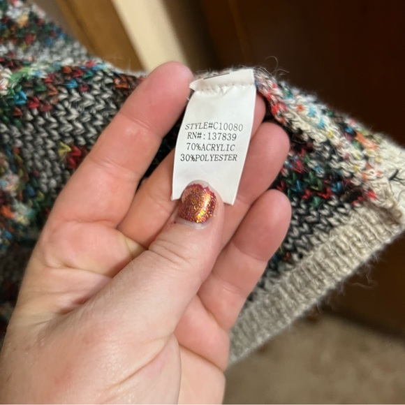 NWOT Aztec Print by Debut Long Cardigan/Duster Size Medium - Picture 8 of 8